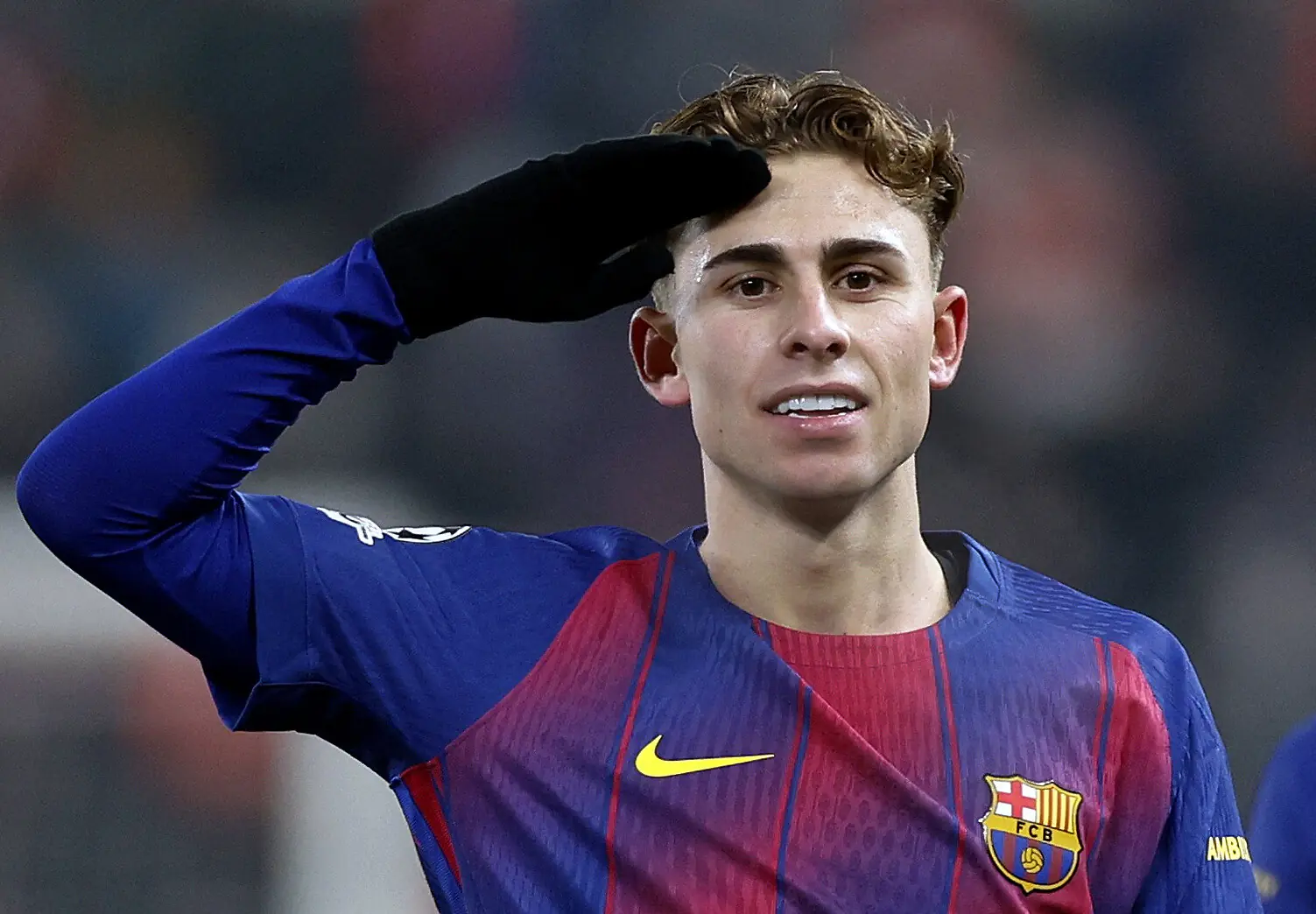 FC Barcelona&rsquo;s Fermin Lopez. &ndash; Reuters