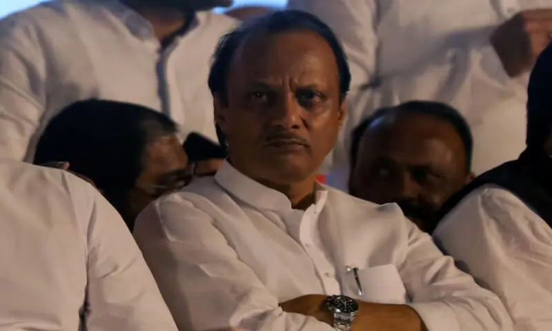 Nationalist Congress Party politician Ajit Pawar. &ndash; Reuters file
