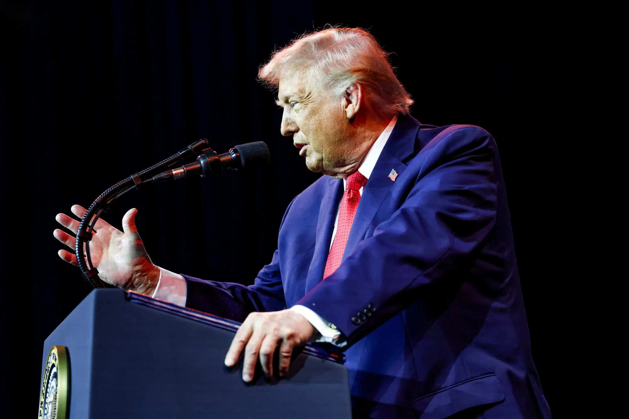 President Donald Trump. &ndash; Reuters file