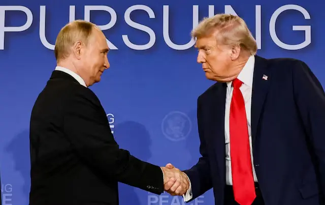 US President Donald Trump and Russian President Vladimir Putin. &ndash; Reuters