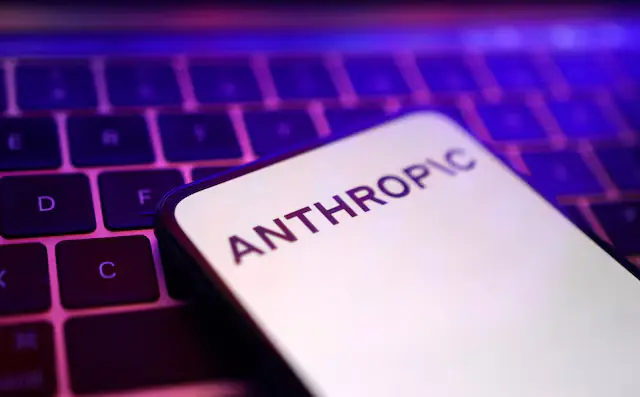 Anthropic logo. &ndash; Reuters file