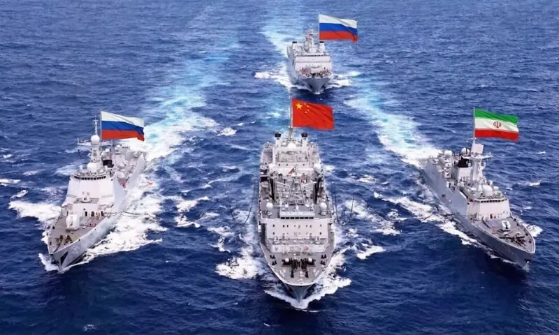 ایران کا روس اور چین کے ساتھ مشترکہ بحری مشقوں کا اعلان