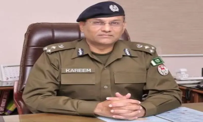 Rao Abdul Karim appointed as the new IG Punjab. Screengrab/Aaj TV Rao Abdul Karim appointed as the new IG Punjab. Screengrab/Aaj TV