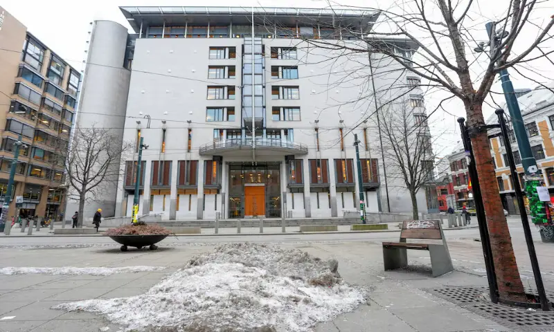 Oslo Courthouse where the trial of Marius Borg Hoiby, son of Norway&rsquo;s Crown Princess Mette-Marit, will take place, in Oslo, Norway. &ndash; Reuters