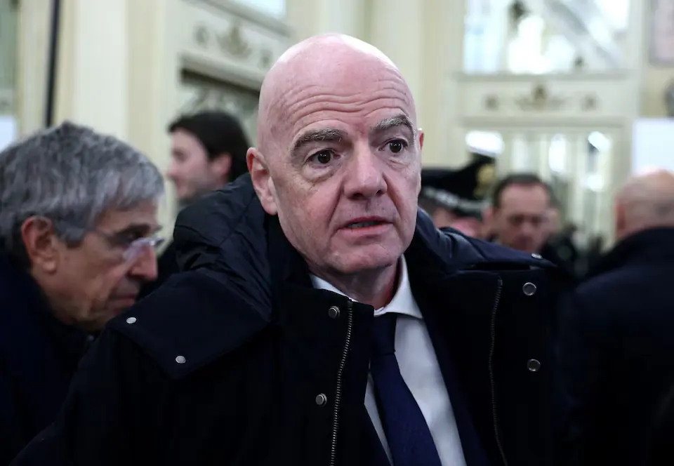 FIFA President Gianni Infantino. &ndash; REUTERS
