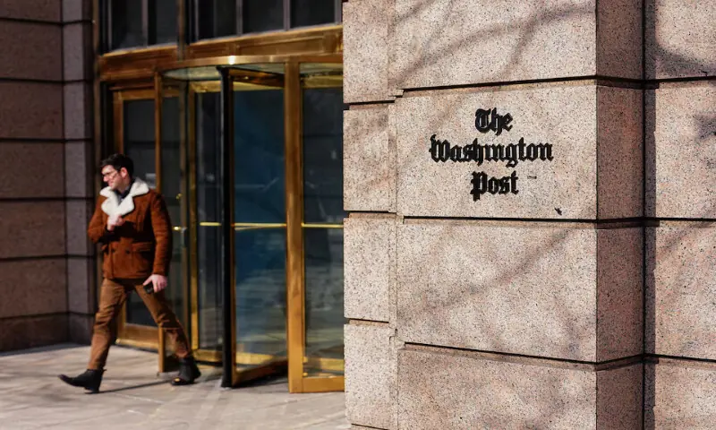 The Washington Post headquarters in Washington, DC. &ndash; Reuters
