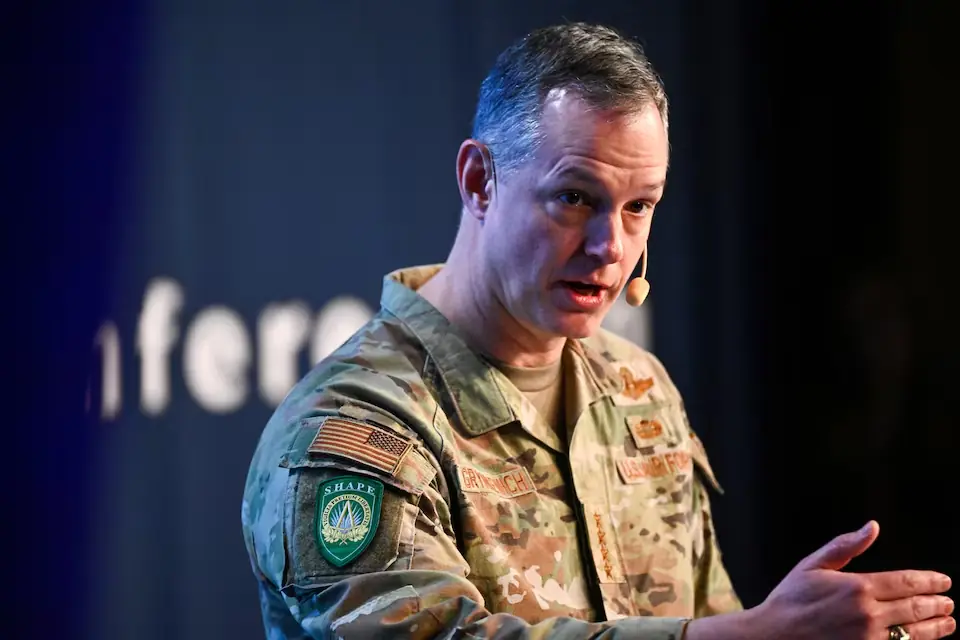 Alexus G Grynkewich, Supreme Allied Commander Europe. &ndash; Reuters