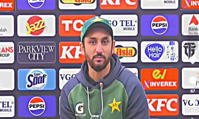 Pakistan captain Salman Ali Agha.