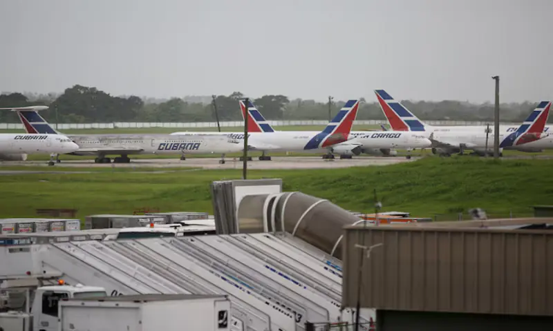 Cuba&rsquo;s state-owned airline Cubana aeroplanes are seen parked at Havana&rsquo;s International Airport in Havana, Cuba. &ndash; Reuters