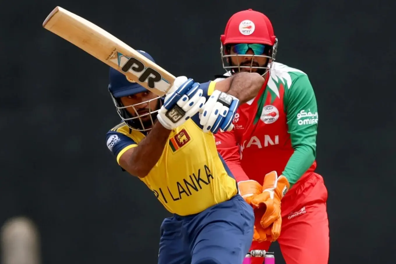 سری لنکا بمقابلہ عمان