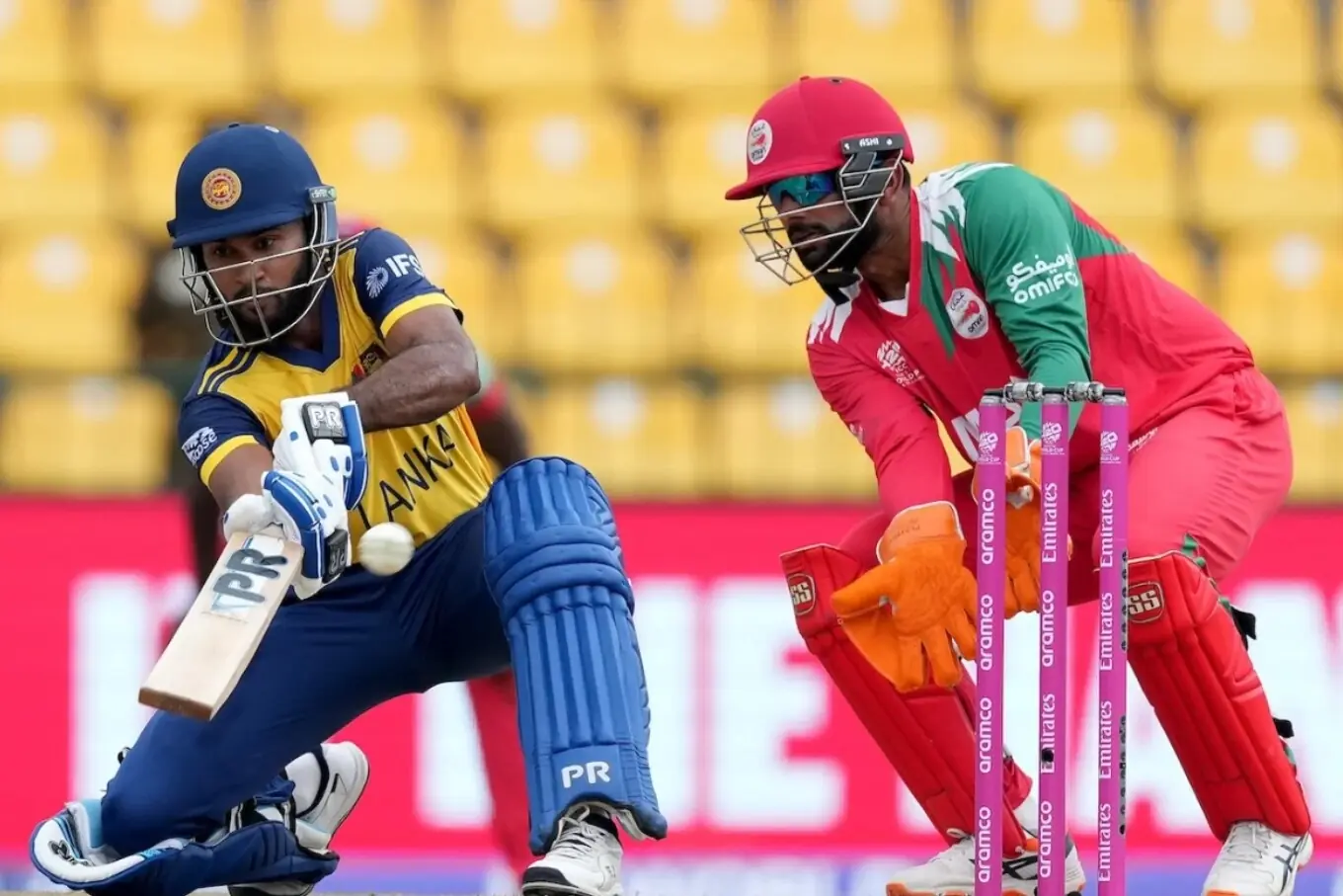 سری لنکا بمقابلہ عمان