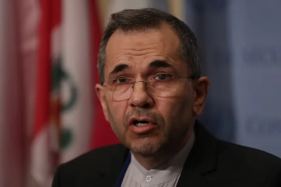 Iranian Ambassador to the United Nations Majid Takht-Ravanchi. &ndash; Reuters