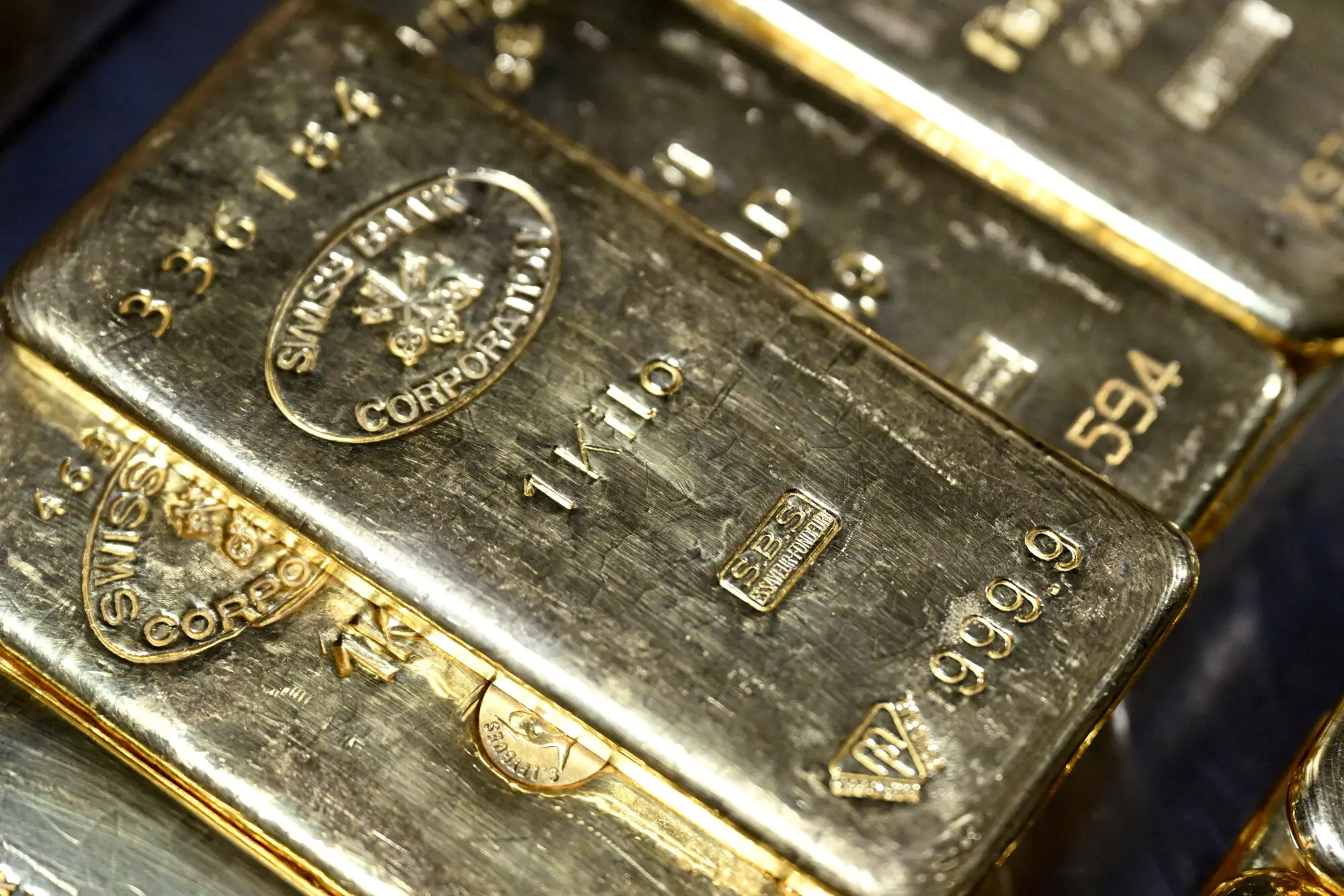 Gold Bars. - Reuters file