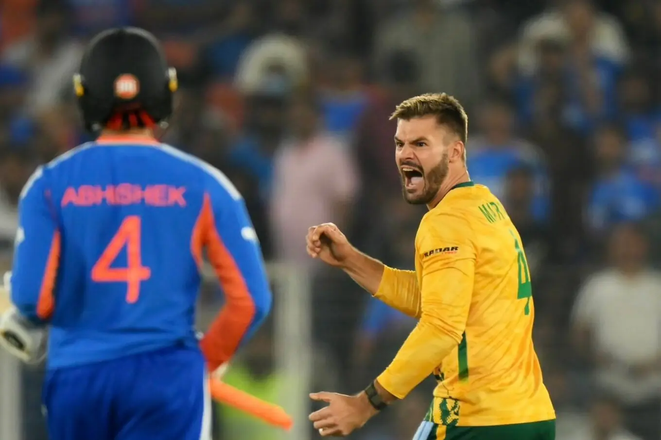 جنوبی افریقا بمقابلہ بھارت