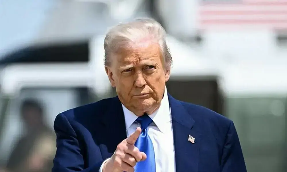 US President Donald Trump. File photo