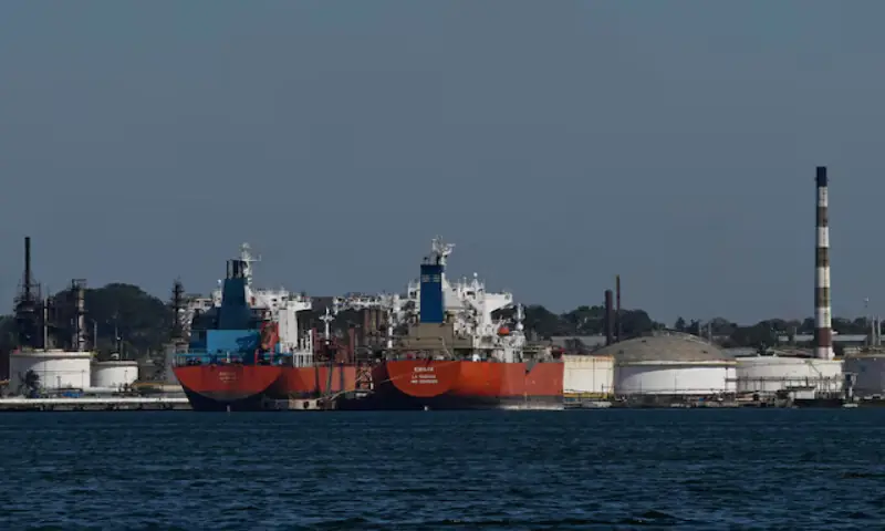 Ships are docked at the pier of the Nico Lopez oil refinery in Havana Bay in Havana, Cuba. – Reuters Ships are docked at the pier of the Nico Lopez oil refinery in Havana Bay in Havana, Cuba. – Reuters