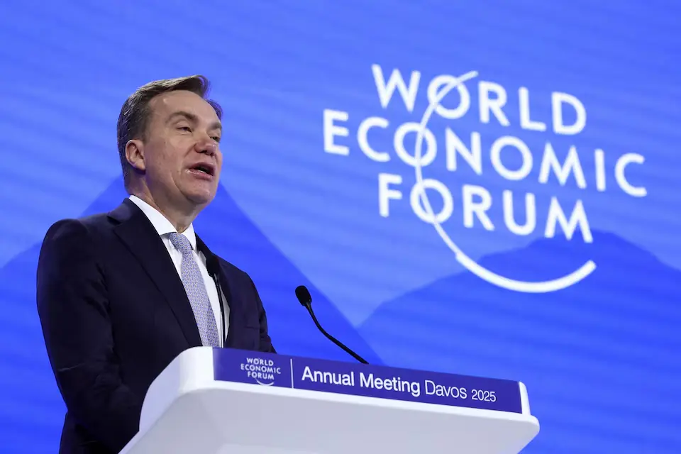 President of World Economic Forum Borge Brende. – Reuters President of World Economic Forum Borge Brende. – Reuters