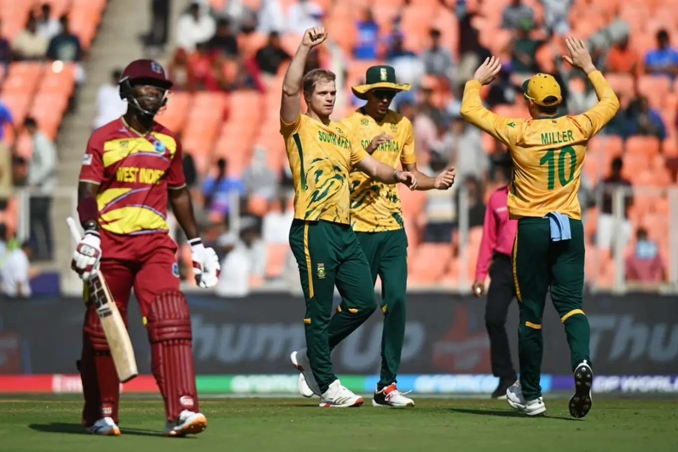 جنوبی افریقا بمقابلہ ویسٹ انڈیز