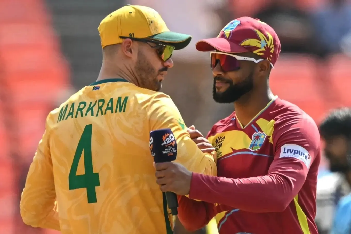 جنوبی افریقا بمقابلہ ویسٹ انڈیز