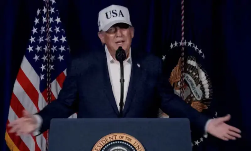 US President Donald Trump. &ndash; Reuters