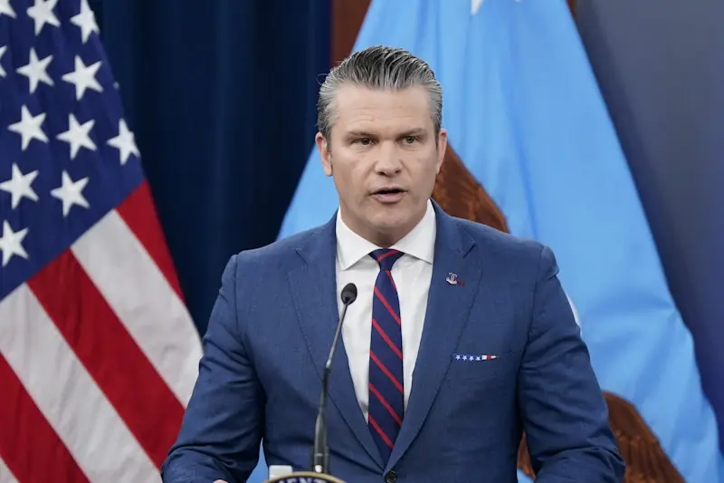 US Defence Secretary Pete Hegseth. – Reuters US Defence Secretary Pete Hegseth. – Reuters