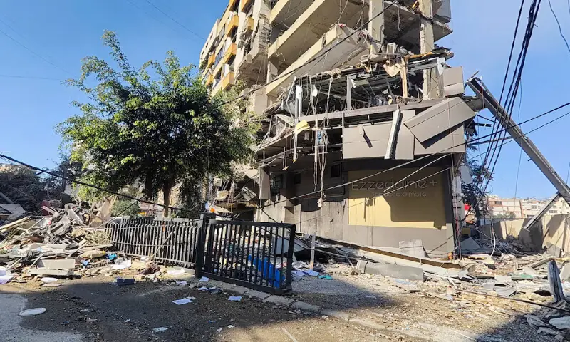 Debris at the site of an Israeli strike in Lebanon. – Reuters Debris at the site of an Israeli strike in Lebanon. – Reuters