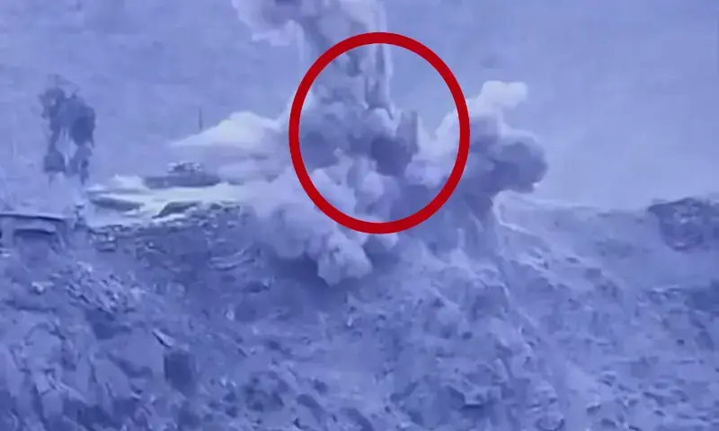 Pakistani forces destroyed another Afghan checkpost near the Mohmand sector. File photo