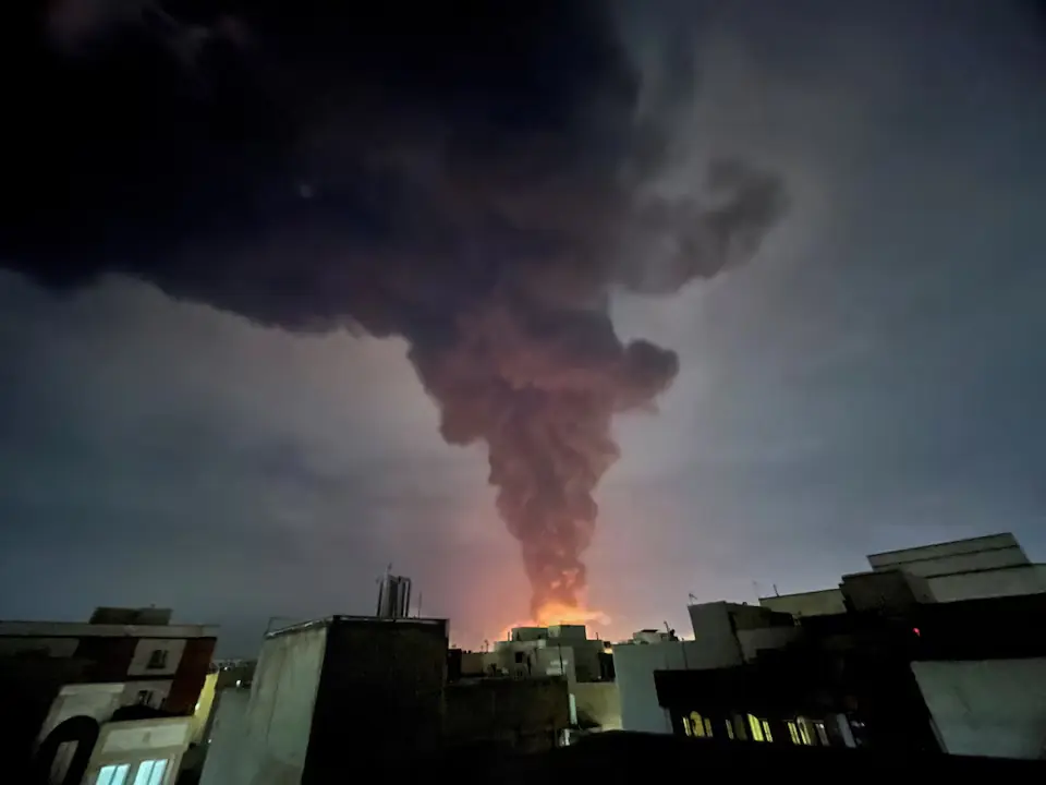 Smoke rises following an explosion, amid the U.S.-Israeli conflict with Iran, in Tehran. – Reuters Smoke rises following an explosion, amid the U.S.-Israeli conflict with Iran, in Tehran. – Reuters