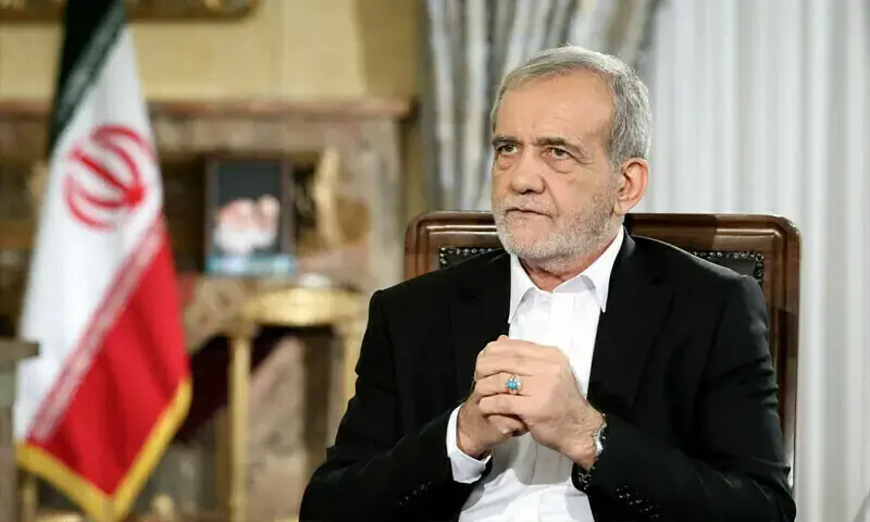 Iran’s President Masoud Pezeshkian. File photo Iran’s President Masoud Pezeshkian. File photo