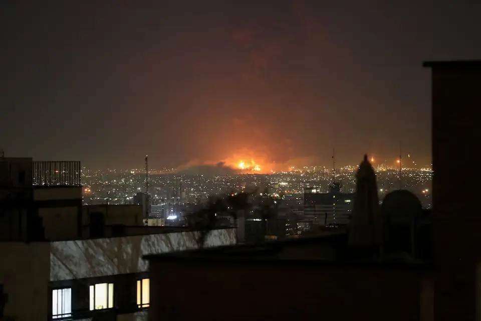 Smoke rises following an explosion, amid the U.S.-Israeli conflict with Iran, in Tehran, Iran. – Reuters Smoke rises following an explosion, amid the U.S.-Israeli conflict with Iran, in Tehran, Iran. – Reuters