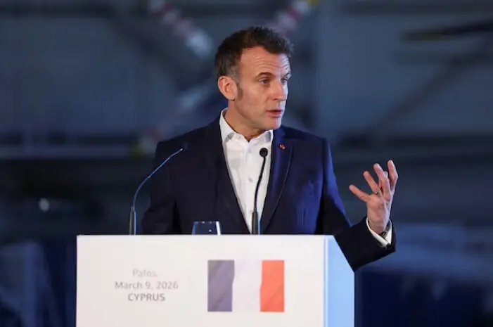 French President Emmanuel Macron. Reuters