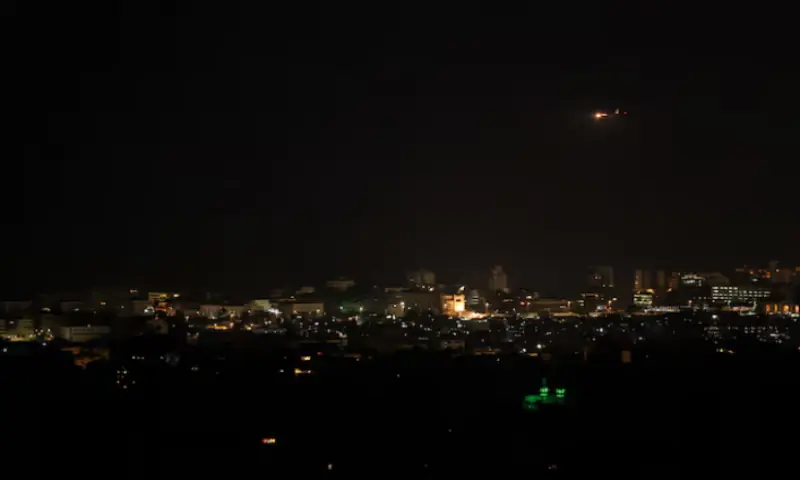 A plane approaches landing over Beirut, following an escalation between Hezbollah and Israel, amid the US-Israeli conflict with Iran, in Beirut, Lebanon. &ndash; Reuters