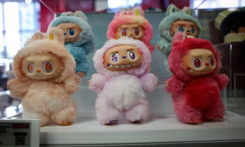 Toys are displayed at Pop Mart&rsquo;s Skullpanda pop-up shop in Manhattan, in New York City, US. &ndash; Reuters