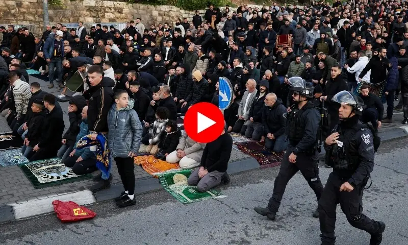 مشرقِ وسطیٰ میں جنگ، مسجدِ اقصیٰ عید کی نماز کیلئے بند