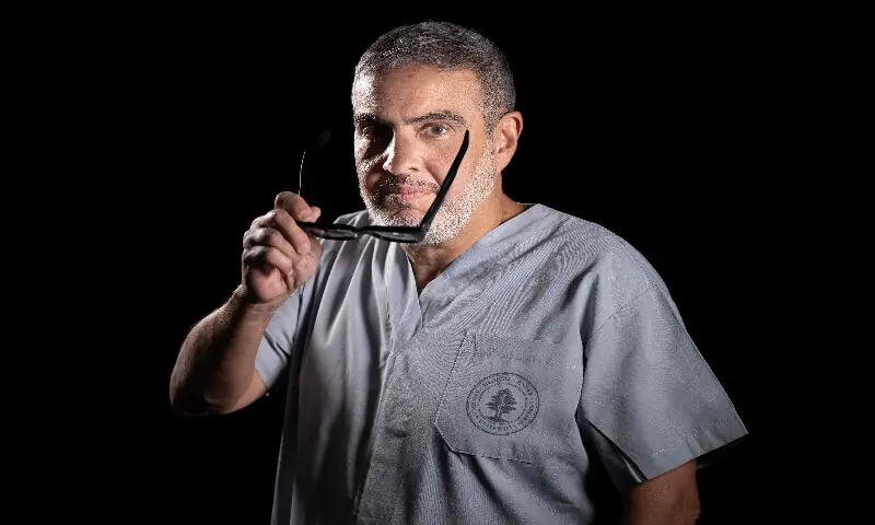 British-Palestinian doctor Ghassan Abu-Sittah. AFP