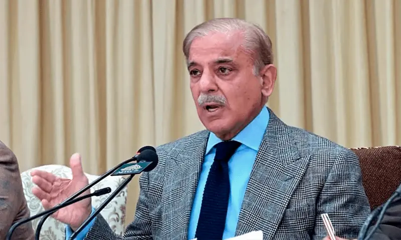 Prime Minister Shehbaz Sharif. &ndash; File photo