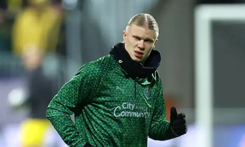 Erling Haaland. &ndash; Reuters