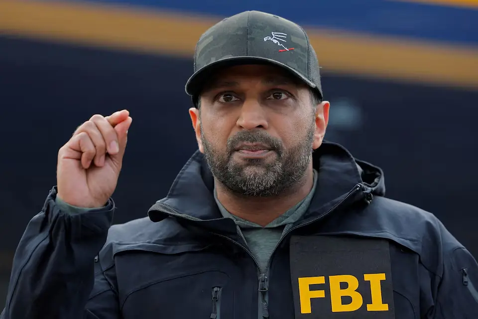 FBI Director Kash Patel. – Reuters FBI Director Kash Patel. – Reuters