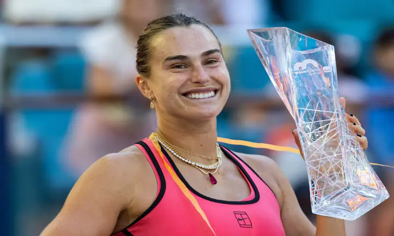 Aryna Sabalenka. &ndash; Reuters