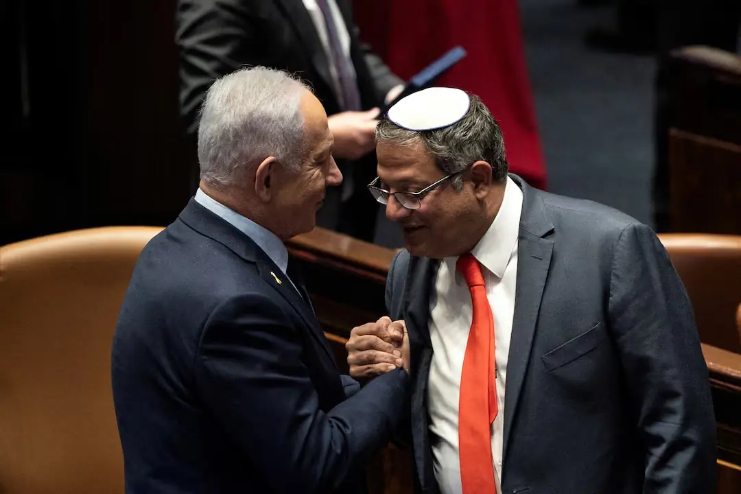Israeli Prime Minister Benjamin Netanyahu and Itamar Ben Gvir. – Reuters Israeli Prime Minister Benjamin Netanyahu and Itamar Ben Gvir. – Reuters