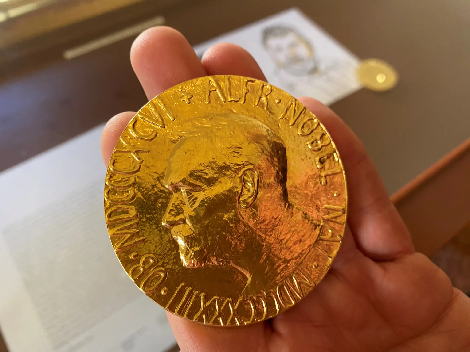 Nobel Peace Prize. &ndash; Reuters file