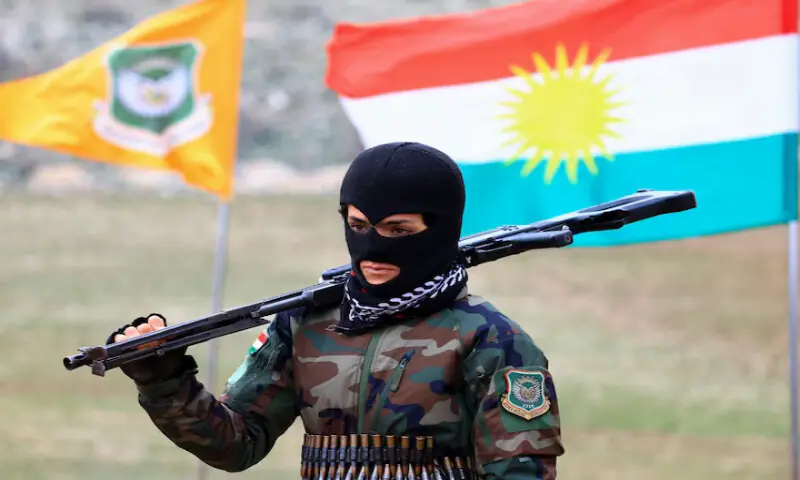 Some of the Kurdish Iranian fighters have trained in exile for years in hopes of carving out an independent state in Iran. &ndash; Reuters