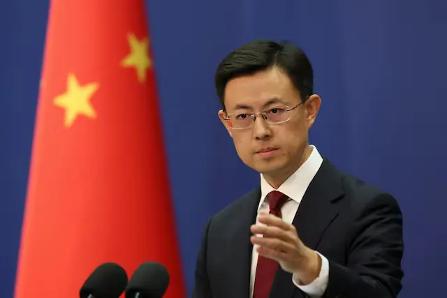 Chinese Foreign Ministry spokesperson Guo Jiakun. &ndash; Reuters