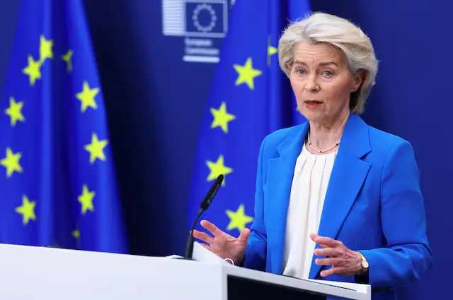 European Commission President Ursula von der Leyen. &ndash; Reuters