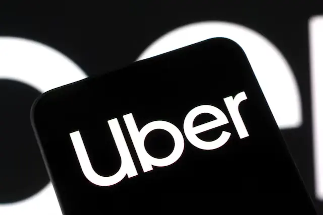 Uber logo. &ndash; Reuters
