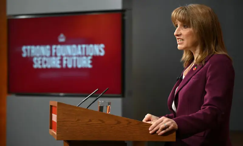 British finance minister Rachel Reeves. Reuters file