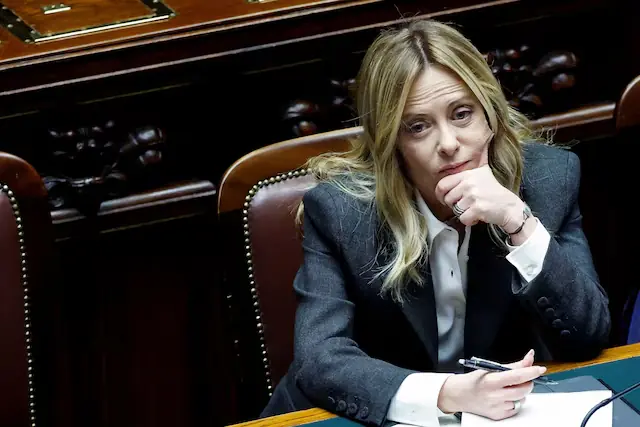Italy&rsquo;s Prime Minister Giorgia Meloni. &ndash; Reuters