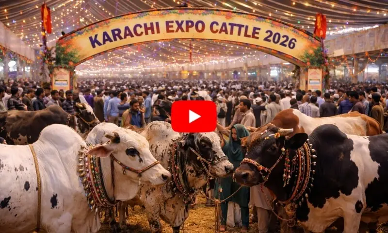 کراچی ایکسپو سینٹر میں عید سے قبل عید