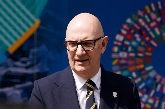 French Minister for Economy, Finance, and Industrial, Energy and Digital Sovereignty Roland Lescure. &ndash; Reuters