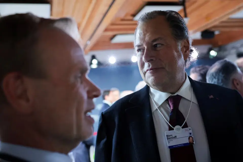 Marc Benioff, Chair and CEO of Salesforce. &ndash; Reuters